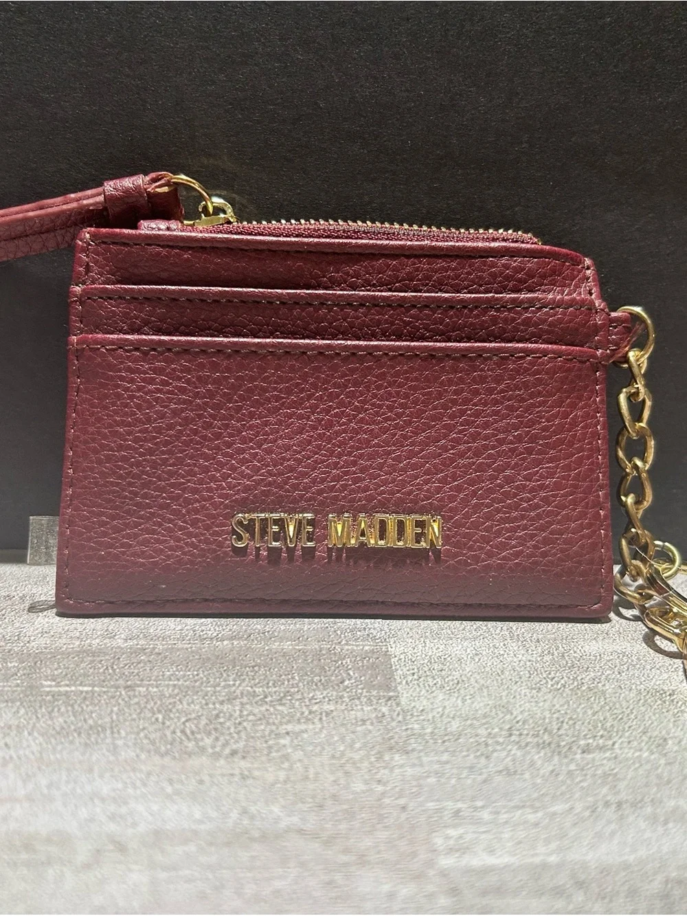 Burgundy Steve Madden Wallet